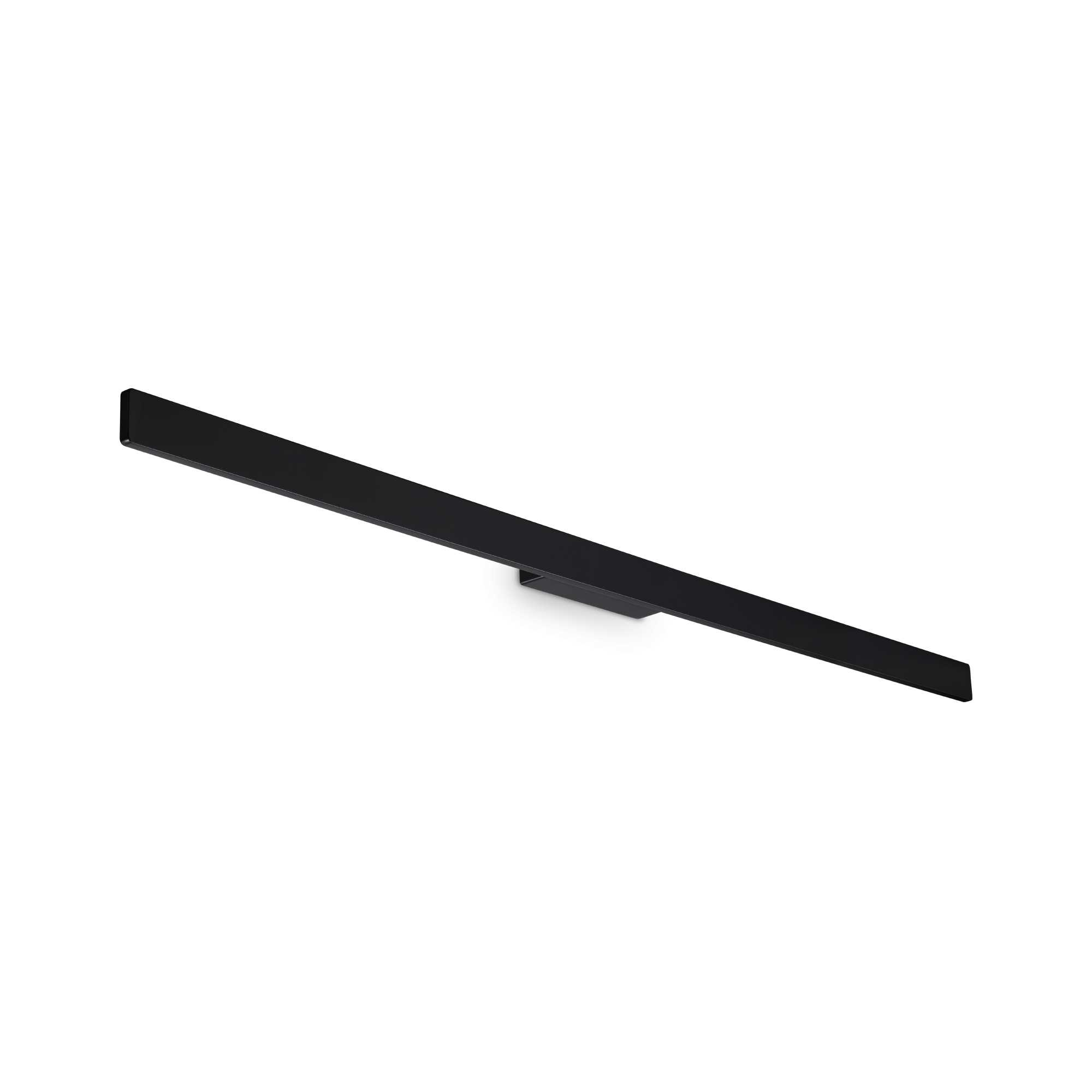 Lampada Da Parete Linea Ap D144 Nero Ideal-Lux