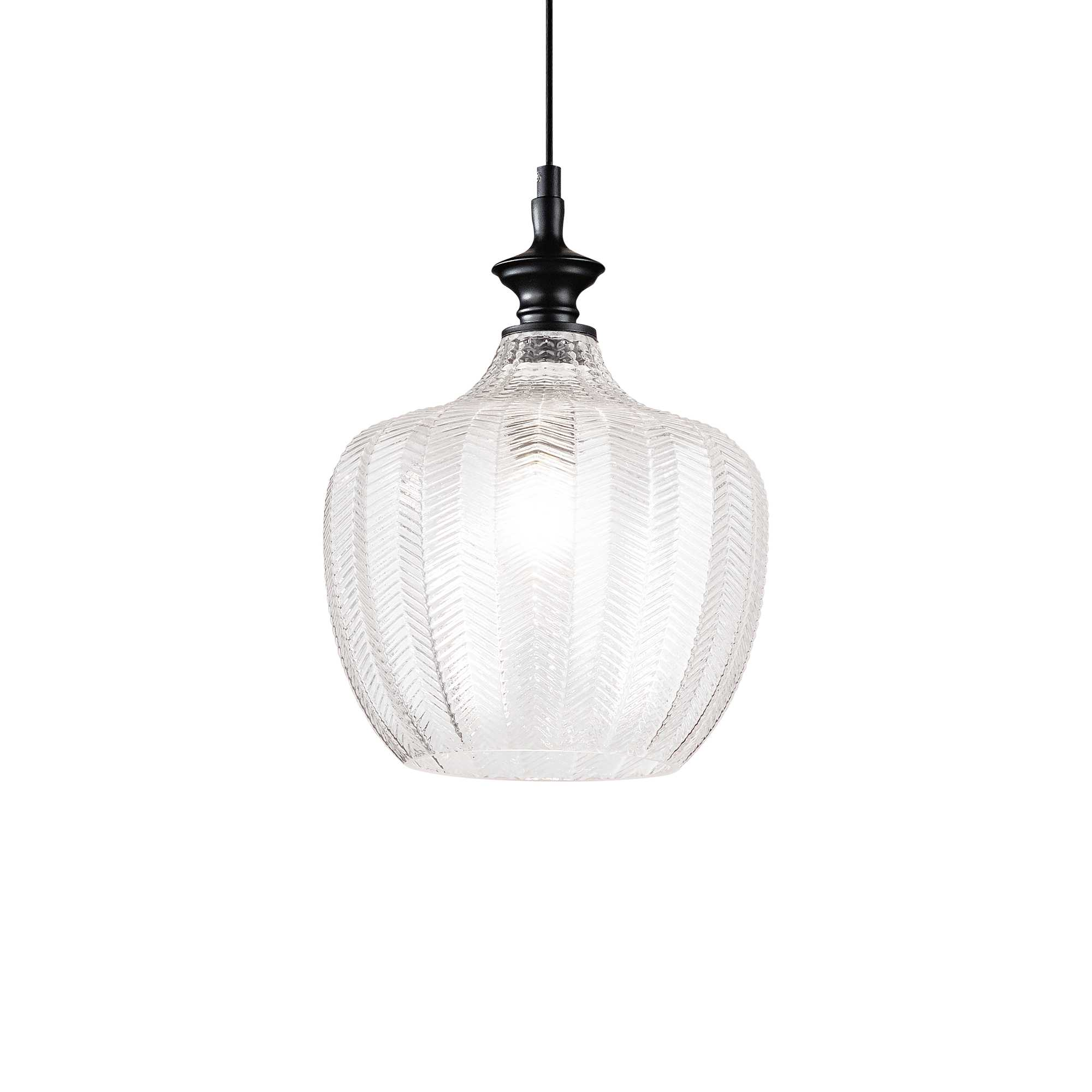 Lampada A Sospensione Lord Sp1 Trasparente Ideal-Lux