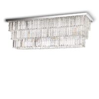 Lampada Da Soffitto Martinez Pl8 Cromo Ideal-Lux