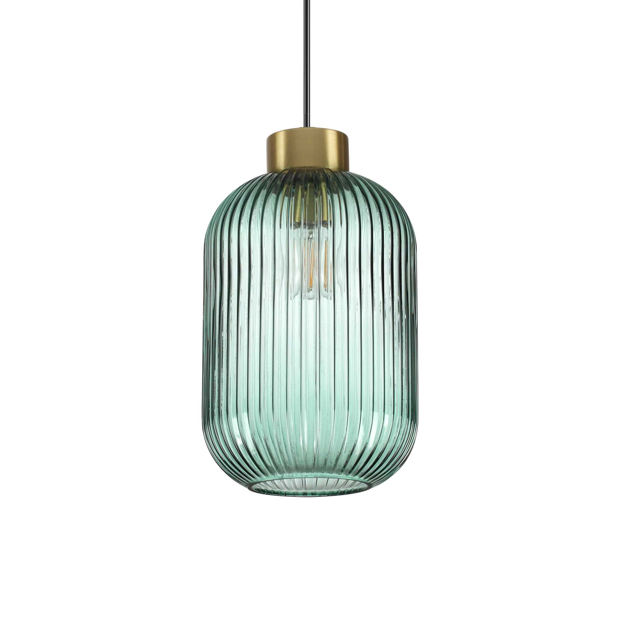 Lampada A Sospensione Mint-3 Sp1 Verde Ideal-Lux