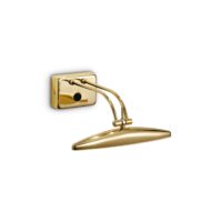 Lampada Da Parete Mirror-20 Ap2 Ottone Ideal-Lux
