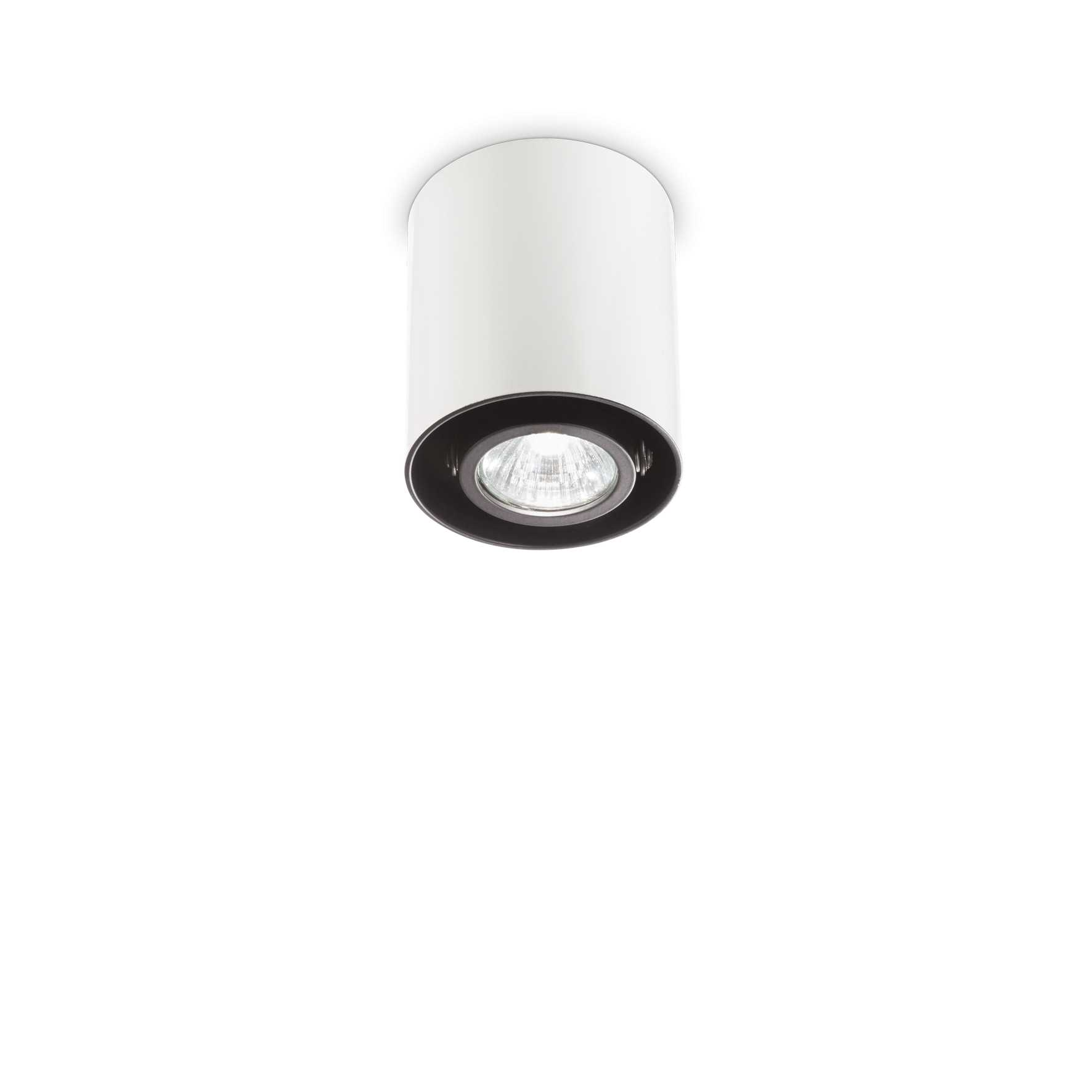 Lampada Da Soffitto Mood Pl1 D09 Round Bianco Ideal-Lux