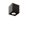 Lampada Da Soffitto Mood Pl1 D09 Square Nero Ideal-Lux