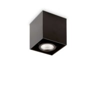 Lampada Da Soffitto Mood Pl1 D09 Square Nero Ideal-Lux