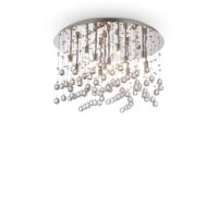 Lampada Da Soffitto Moonlight Pl12 Cromo Ideal-Lux