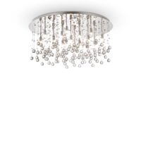 Lampada Da Soffitto Moonlight Pl15 Cromo Ideal-Lux