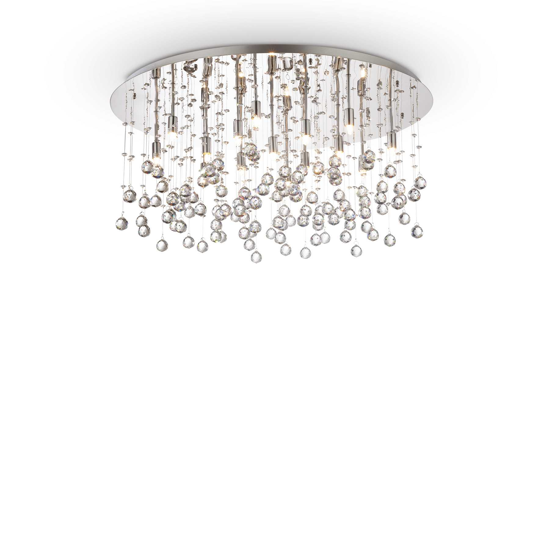 Lampada Da Soffitto Moonlight Pl15 Cromo Ideal-Lux