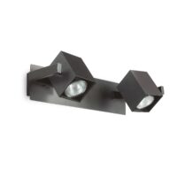 Lampada Da Parete Mouse Ap2 Nero Ideal-Lux