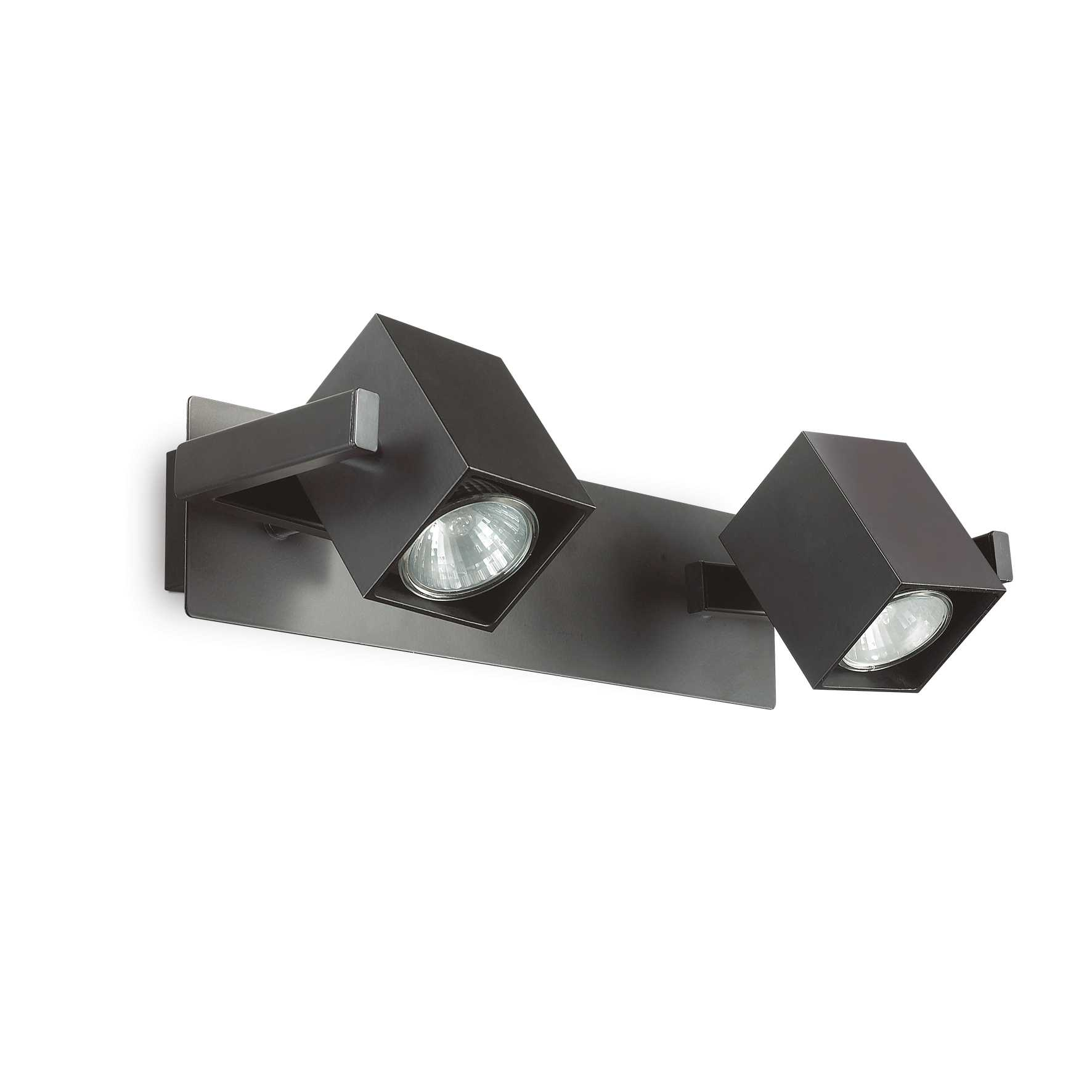 Lampada Da Parete Mouse Ap2 Nero Ideal-Lux