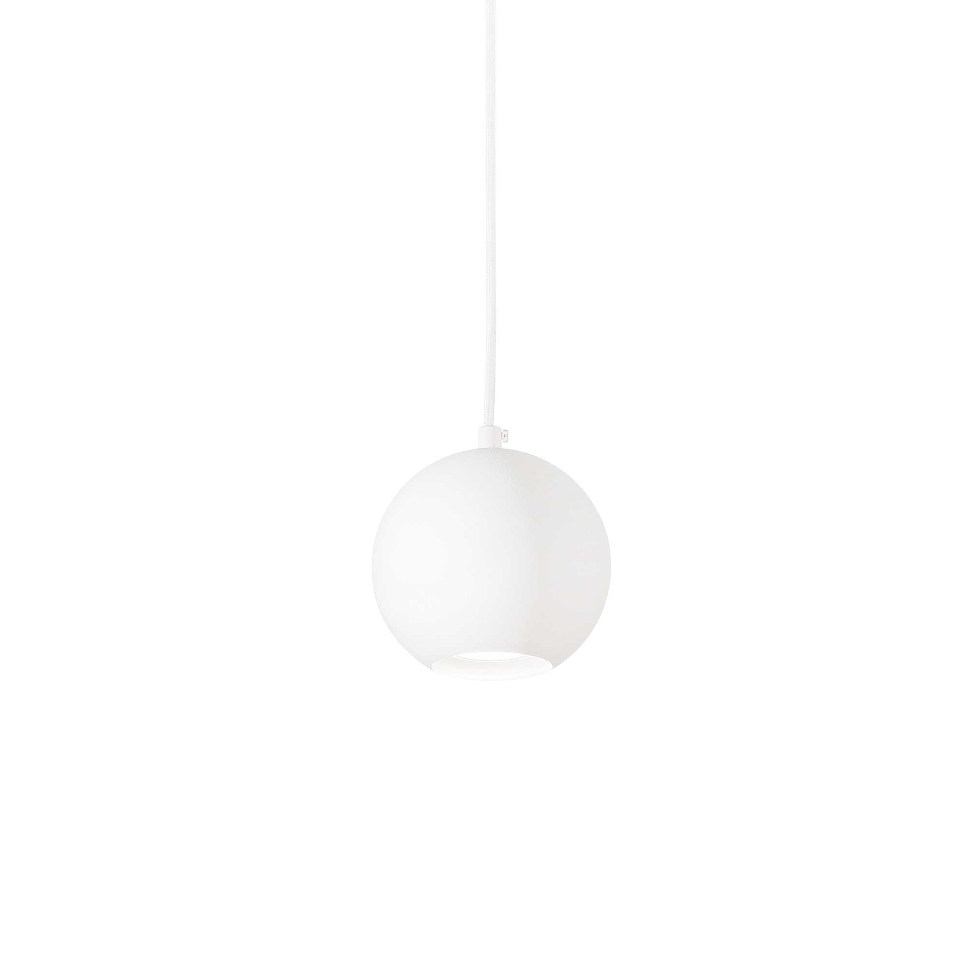 Lampada A Sospensione Mr Jack Sp1 Small Bianco Ideal-Lux