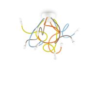 Lampada Da Soffitto Multiflex Pl8 Color Ideal-Lux