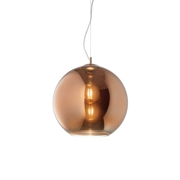 Lampada A Sospensione Nemo Sp1 D20 Rame Ideal-Lux