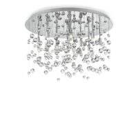 Lampada Da Soffitto Neve Pl8 Cromo Ideal-Lux