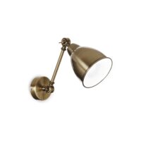 Lampada Da Parete Newton Ap1 Brunito Ideal-Lux