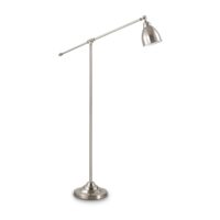 Lampada Da Terra Newton Pt1 Nickel Ideal-Lux