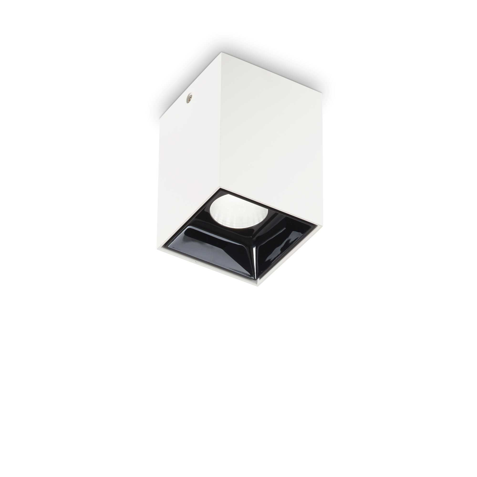 Lampada Da Soffitto Nitro Pl Square D05 Bianco Ideal-Lux