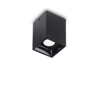 Lampada Da Soffitto Nitro Pl Square D05 Nero Ideal-Lux