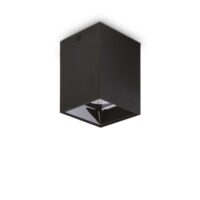 Lampada Da Soffitto Nitro Pl Square D07 Nero Ideal-Lux