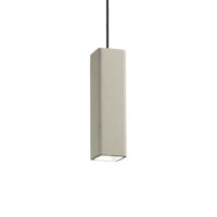 Lampada A Sospensione Oak Sp1 Square Cemento Ideal-Lux