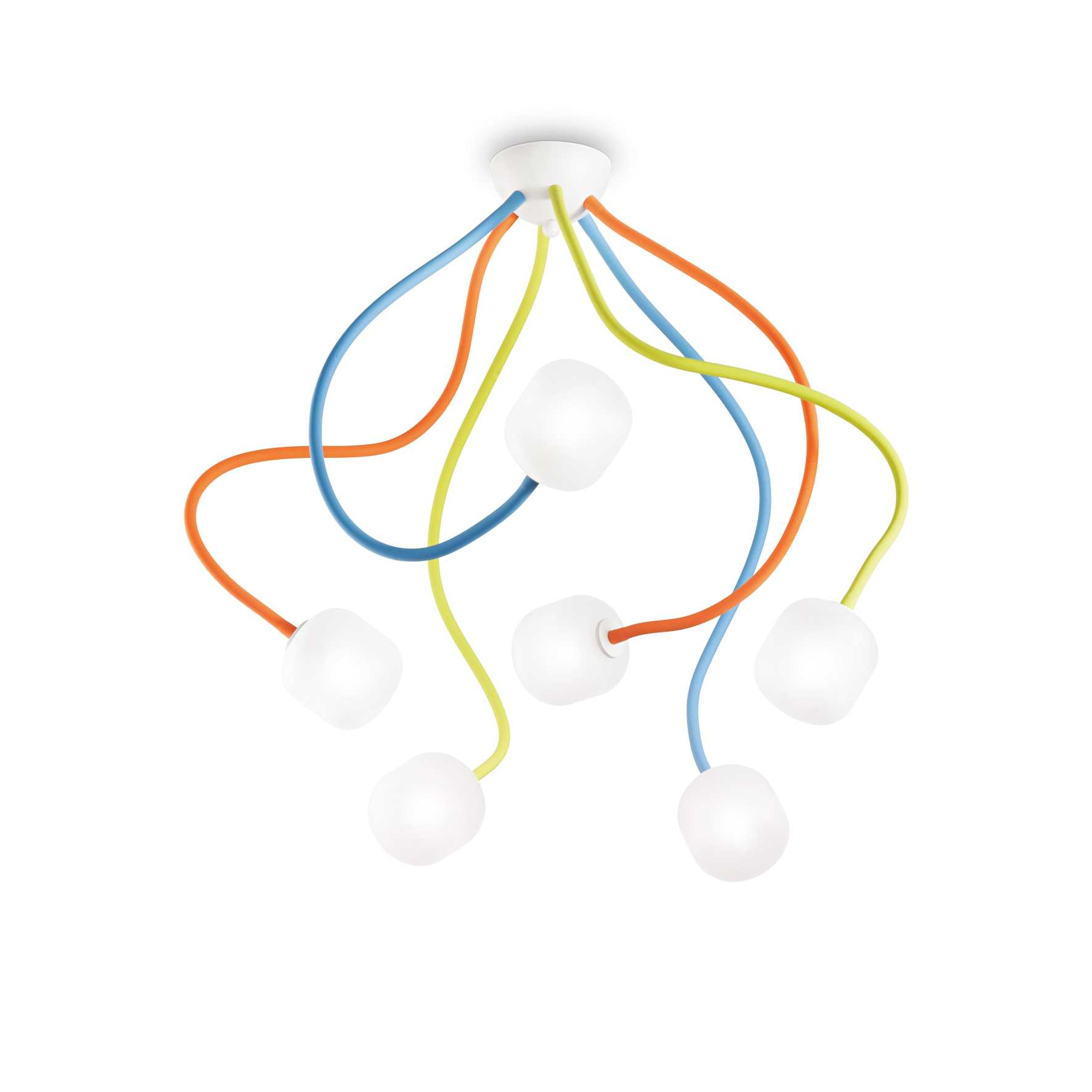 Lampada Da Soffitto Octopus Pl6 Color Ideal-Lux