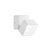 Lampada Da Parete Omega Ap Square Bianco 4000K Ideal-Lux