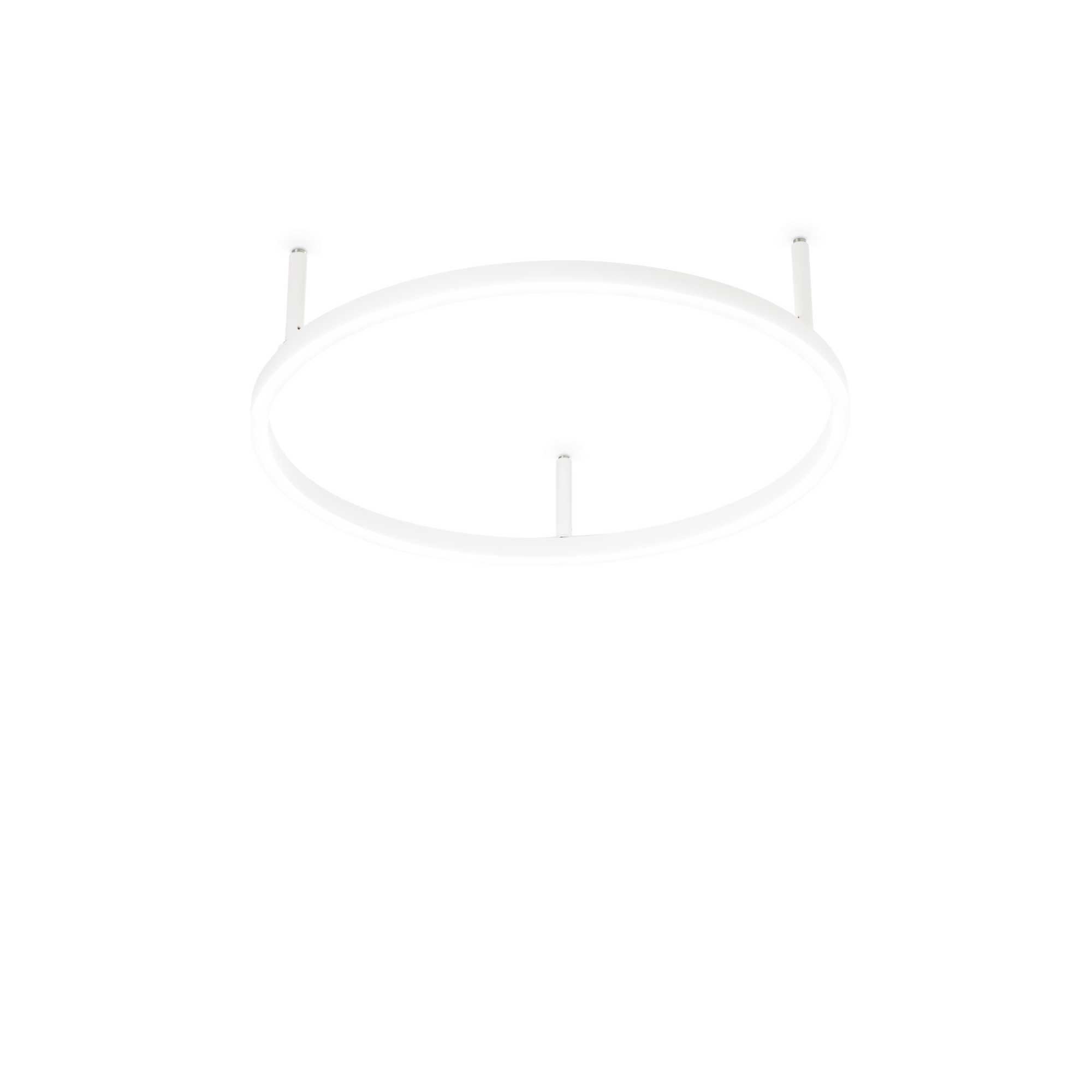 Lampada Da Soffitto Oracle Slim Pl D050 Round 3000K On-Off Wh Ideal-Lux