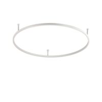 Lampada Da Soffitto Oracle Slim Pl D090 Round 3000K On-Off Wh Ideal-Lux