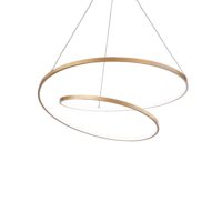 Lampada A Sospensione Oz Sp D60 On-Off Ottone Ideal-Lux