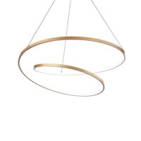 Lampada A Sospensione Oz Sp D80 On-Off Ottone Ideal-Lux