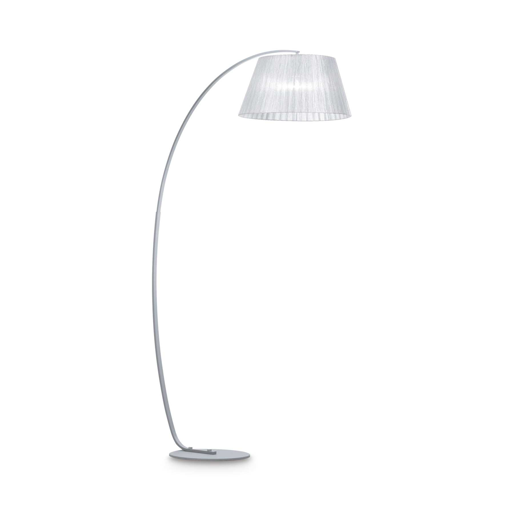 Lampada Da Terra Pagoda Pt1 Argento Ideal-Lux