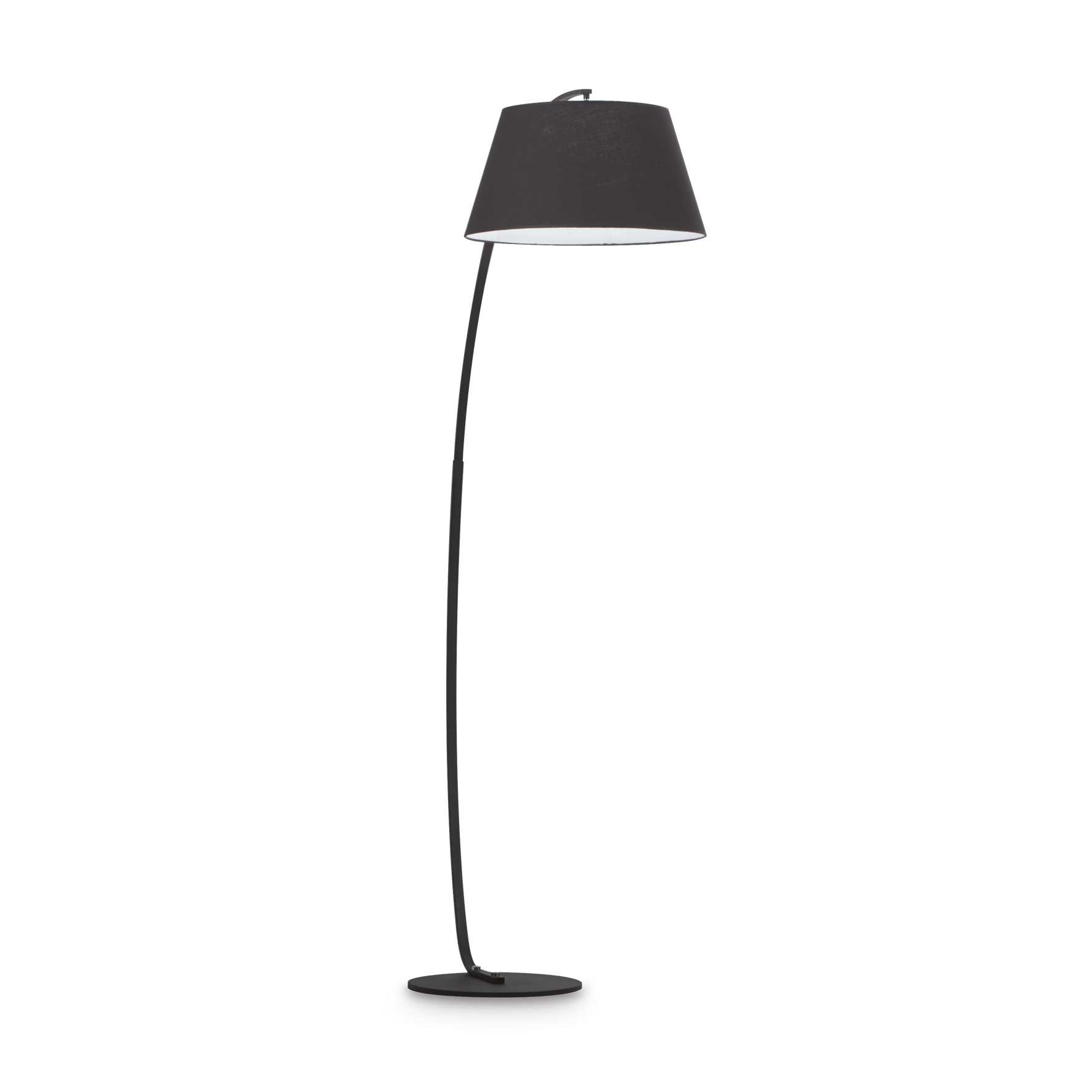 Lampada Da Terra Pagoda Pt1 Nero Ideal-Lux