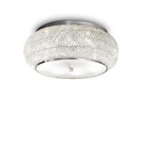 Lampada Da Soffitto Pasha' Pl10 Cromo Ideal-Lux