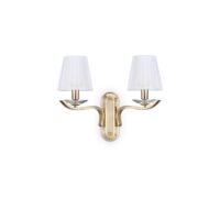 Lampada Da Parete Pegaso Ap2 Ottone Ideal-Lux