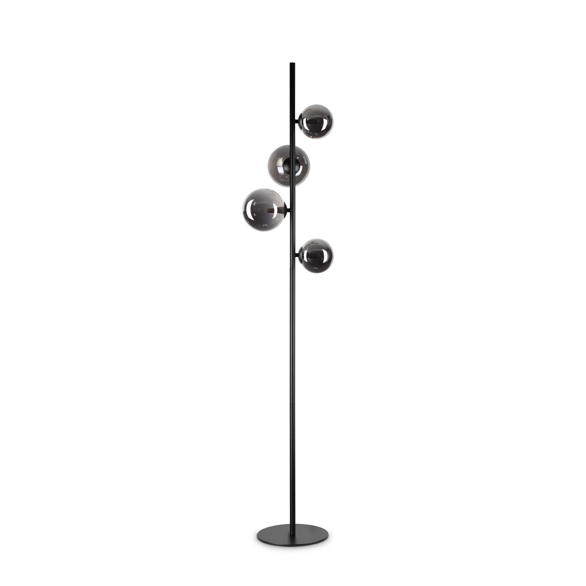 Lampada Da Terra Perlage Pt4 Fume' Ideal-Lux