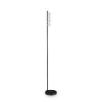 Lampada Da Terra Ping Pong Pt4 Nero Ideal-Lux