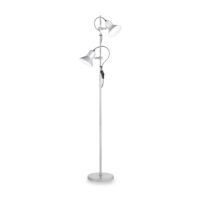 Lampada Da Terra Polly Pt2 Argento Ideal-Lux
