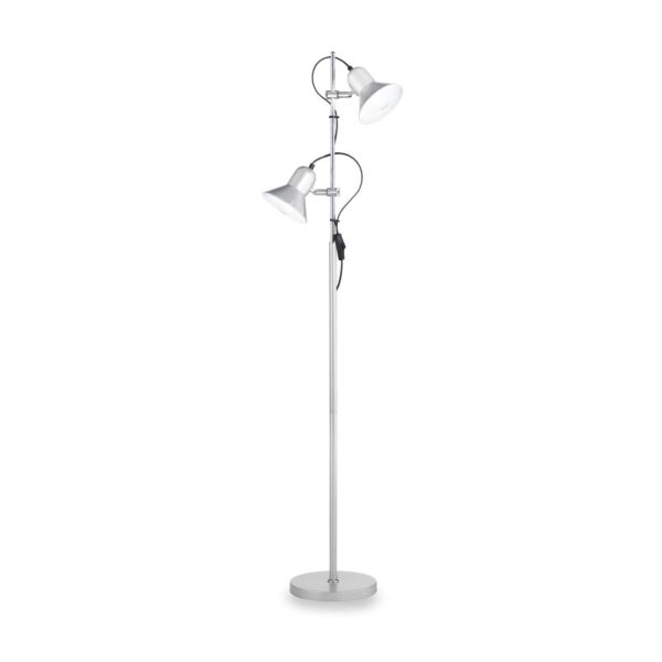 Lampada Da Terra Polly Pt2 Argento Ideal-Lux