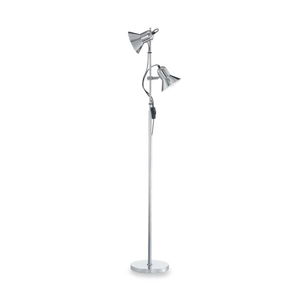 Lampada Da Terra Polly Pt2 Cromo Ideal-Lux