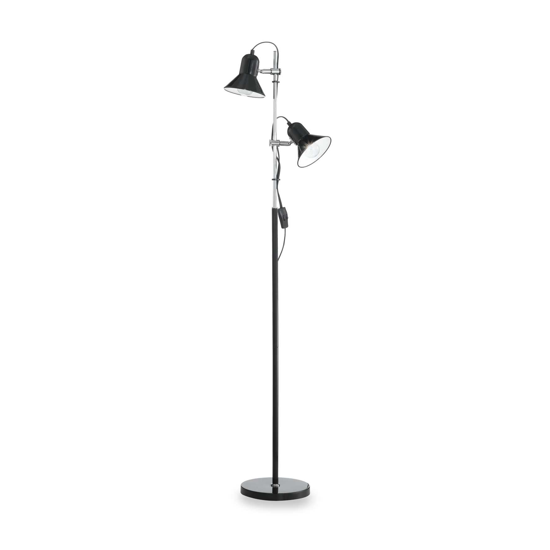 Lampada Da Terra Polly Pt2 Nero Ideal-Lux