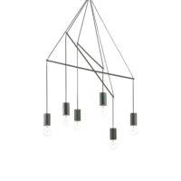 Lampada A Sospensione Pop Sp6 Ideal-Lux