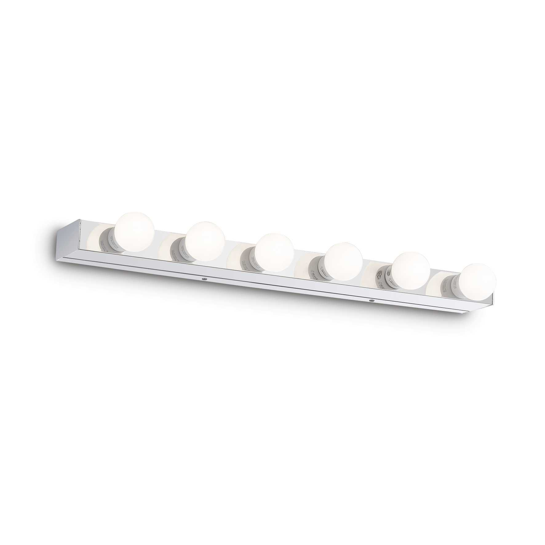 Lampada Da Parete Prive' Ap6 Cromo Ideal-Lux