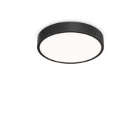 Lampada Da Soffitto Ray Pl D40 Nero Ideal-Lux