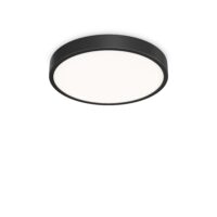 Lampada Da Soffitto Ray Pl D60 Nero Ideal-Lux