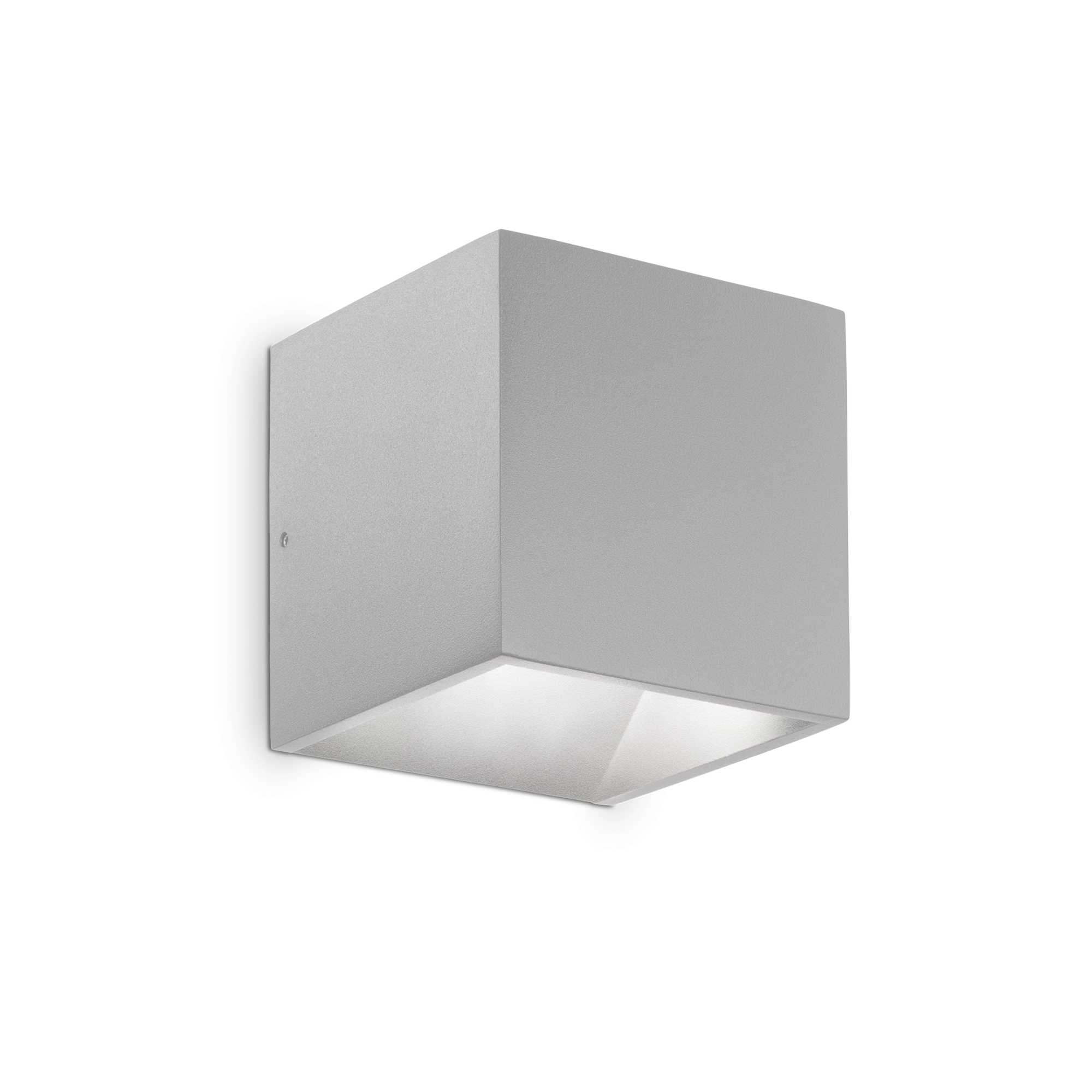 Lampada Da Parete Rubik Ap Grigio 4000K Ideal-Lux