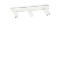 Lampada Da Soffitto Rudy Pl3 Round Bianco Ideal-Lux