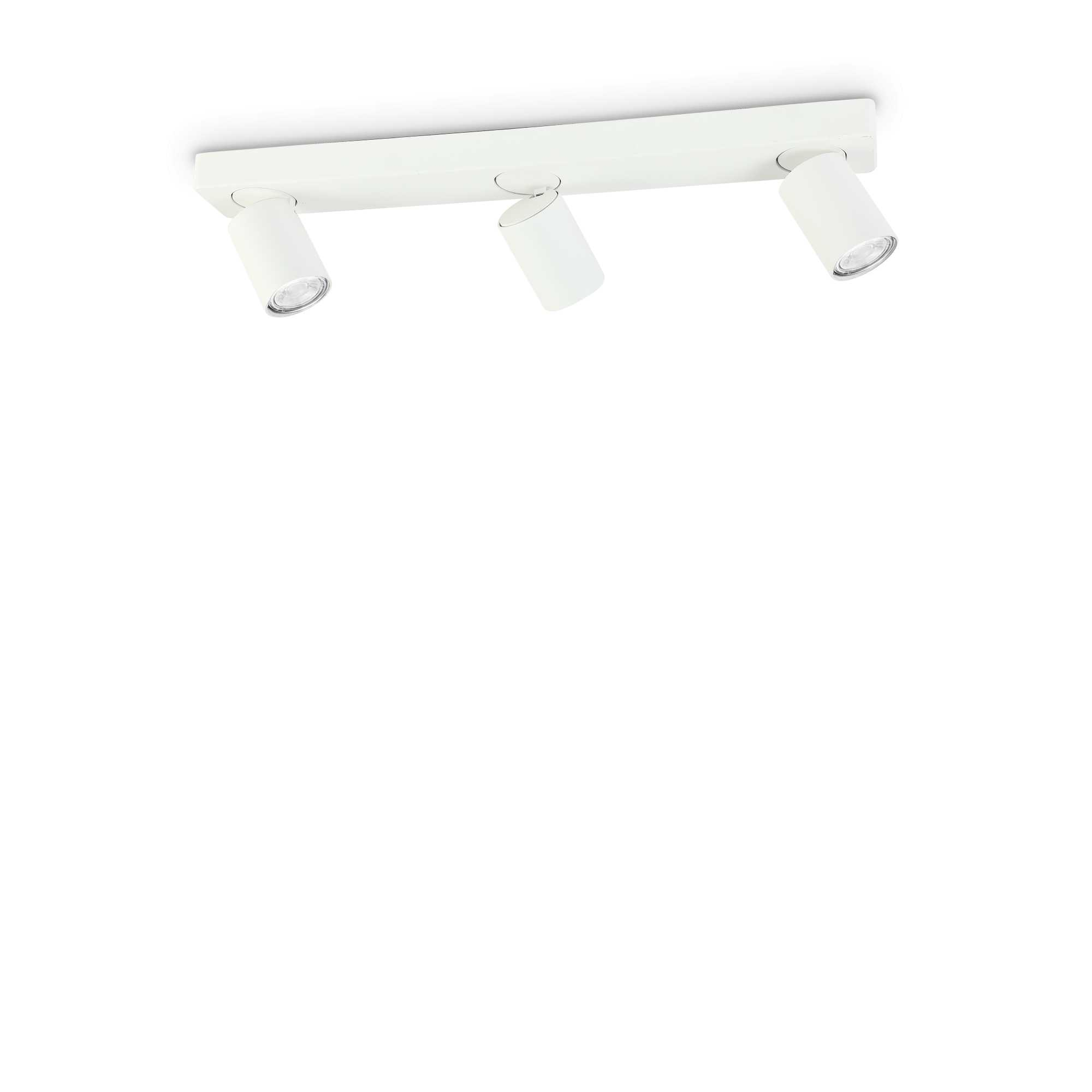 Lampada Da Soffitto Rudy Pl3 Round Bianco Ideal-Lux