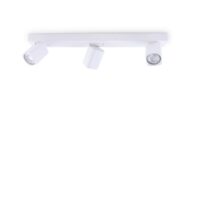 Lampada Da Soffitto Rudy Pl3 Square Bianco Ideal-Lux