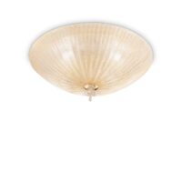 Lampada Da Soffitto Shell Pl4 Ambra Ideal-Lux