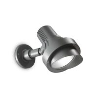 Lampada Da Parete Terra Ap1 Big Antracite Ideal-Lux