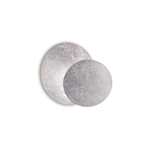 Lampada Da Parete Tick Ap Argento Ideal-Lux